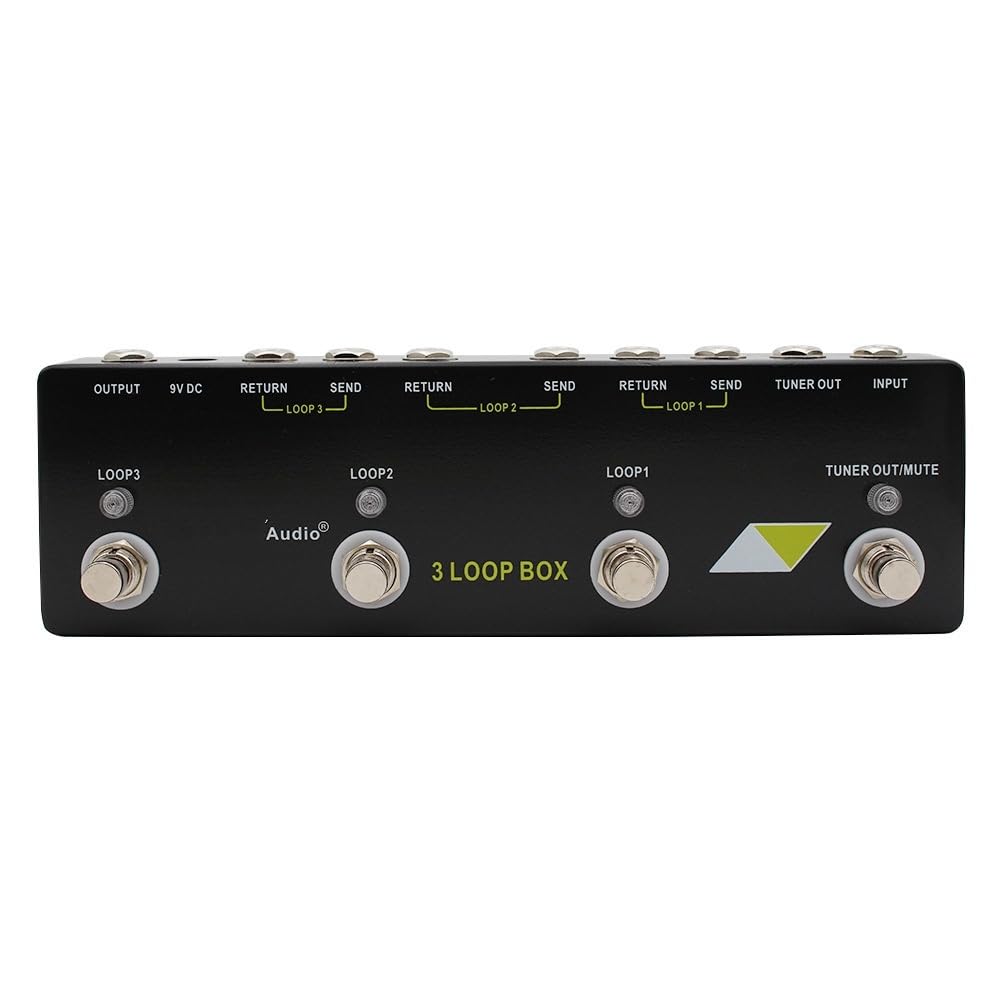 Amazon | Audio 3 LOOP BOX ギターエフェクター ループスイッチャー 3